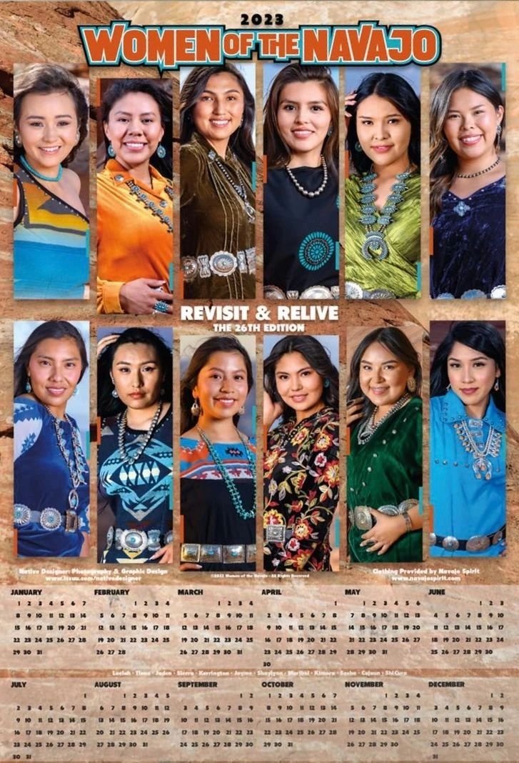 women of the navajo calendar