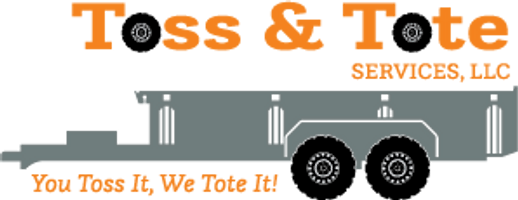 Junk Hauling Dumpster Trailer Rental - Toss and Tote