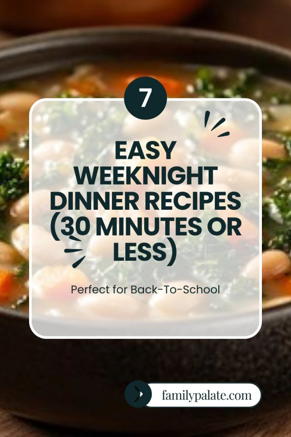 Weeknight dinners
Easy dinner recipes
Quick meals
30-minute meals