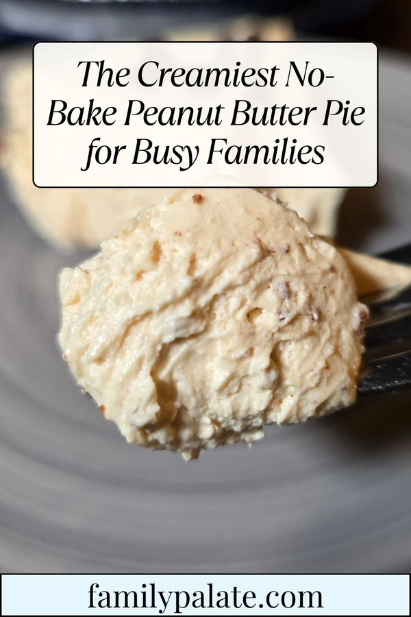 Peanut butter pie, No bake peanut butter pie, Easy peanut butter pie, Peanut butter dessert