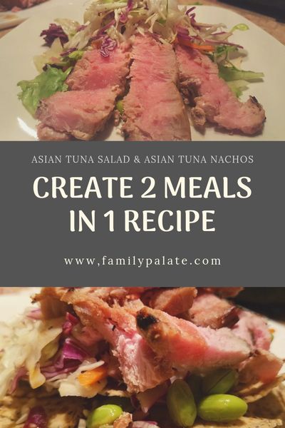asian salad, asian salad dressing, asian tuna recipe, asian healthy recipes, light tortilla chips, 