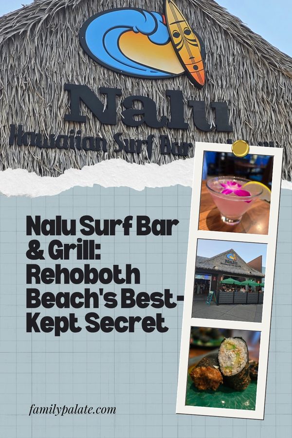 Nalu Surf Bar & Grill
Rehoboth Beach restaurants
Dewey Beach restaurants

