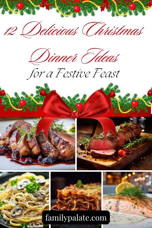 Christmas dinner ideas, Easy holiday recipes, Christmas dinner menu, Best Christmas main courses, 