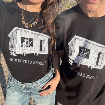 limited run of the 1st official shirt for High Desert event series, HOMESTEAD SESSIONS 