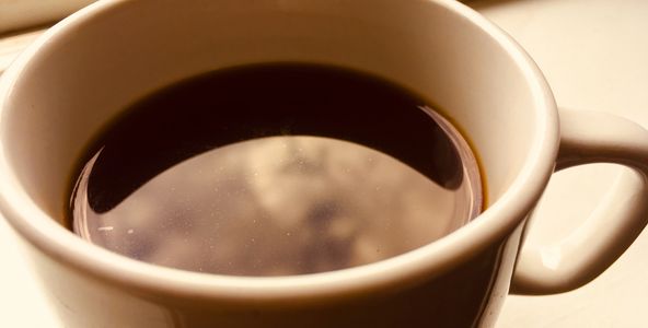 Making the perfect cup of coffee...
