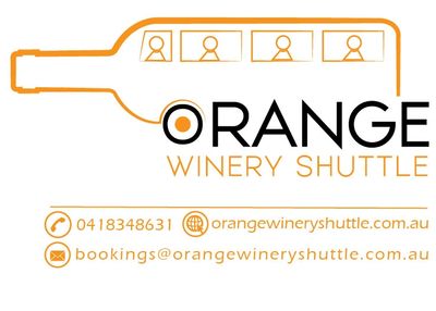 orange winery shuttle logo