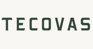Simple logo with the text 'TECOVAS' in dark green letters.