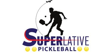 The logo of Superlative Pickleball  