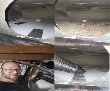 Always block off your equipment during a duct cleaning, otherwise, you can make things alot worse.
