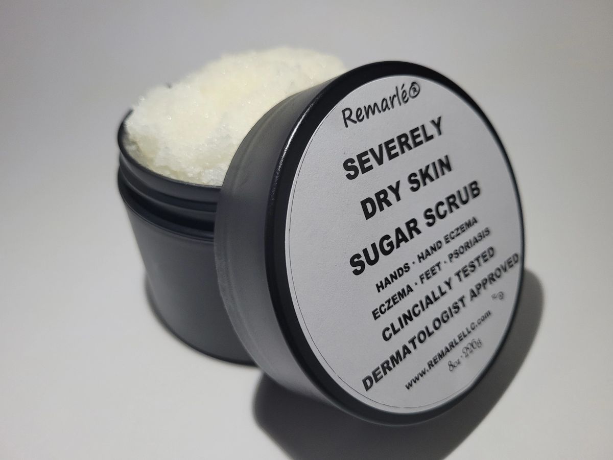 Severely Dry Skin Scrub for Eczema and Psoriasis