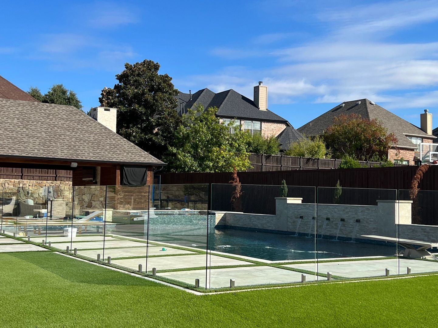 Glass Fence North Texas, Glass Fencing North Texas, Glass Pool Fencing North Texas, Residential Glas