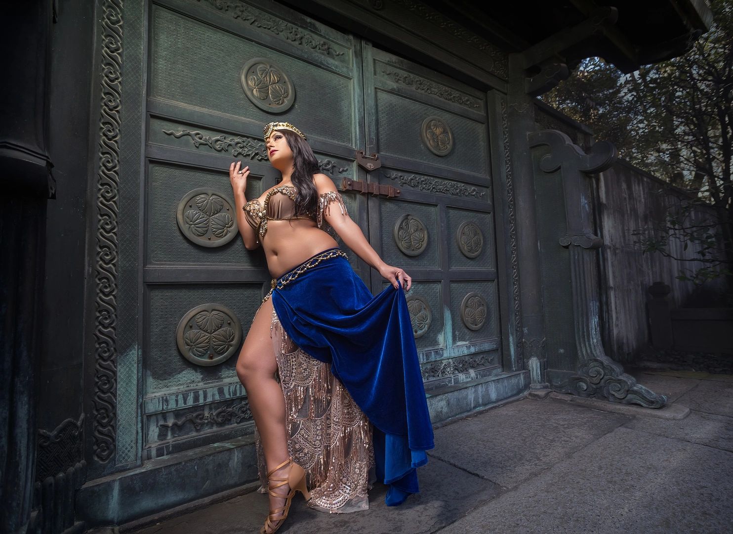 hawaii belly dance artist malia delapenia