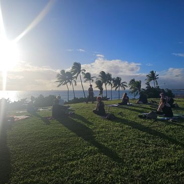 Wednesday Sunrise Yoga Flow Start your day grounded, energized, and centered.