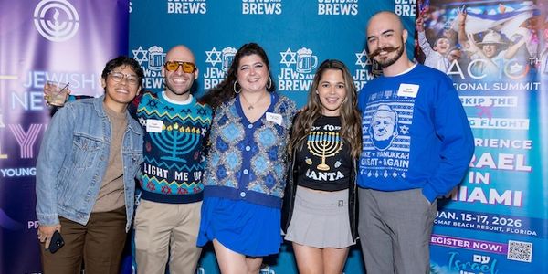 A Hanukkah party for young jewish professionals in Las Vegas