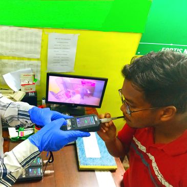 Breathe Analyzer Test