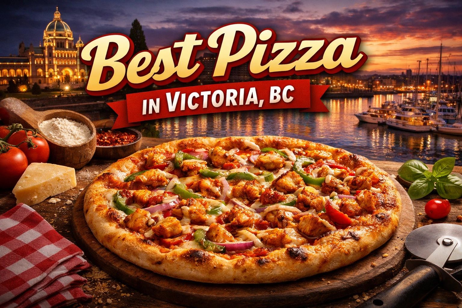 Slice Pizza, Best Pizza Near Me, Victoria Pizza - 70'EES Pizza