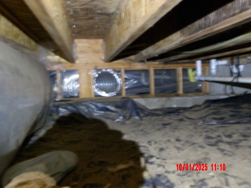 Flex ducting for negative air machine