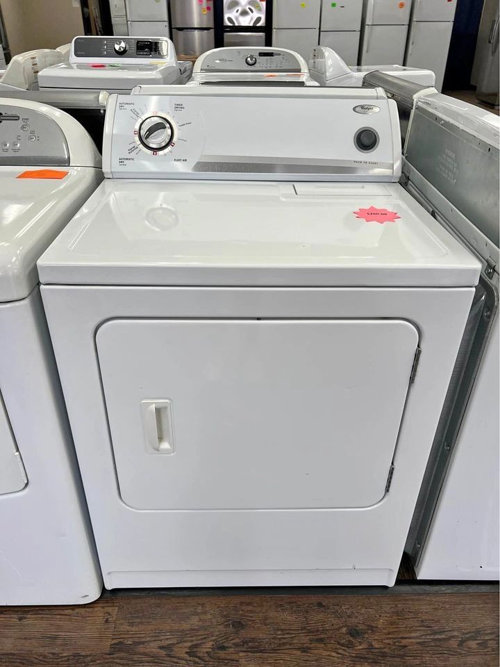 Whirlpool Refurbished Electric Dryer, 5 Cycles, 3 Temperature Options