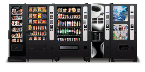 snack and drink vending machines