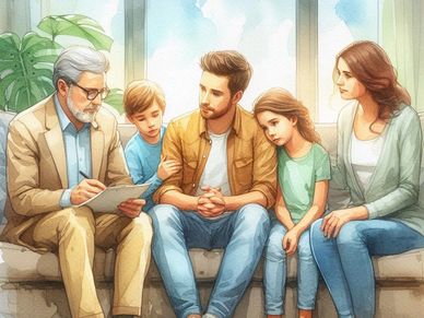Image of Family Therapy and Counselling.