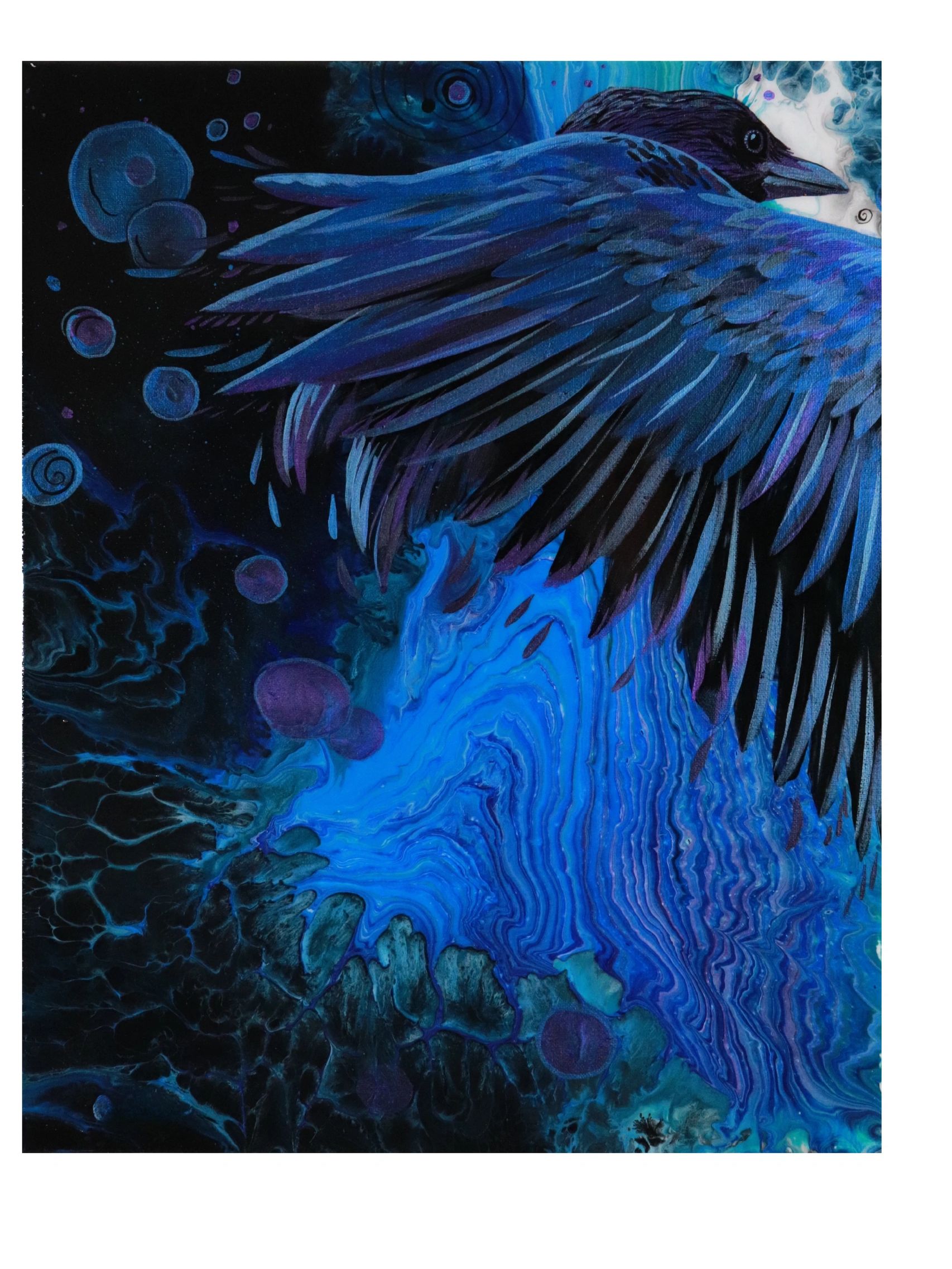 16X20 acrylic on canvas with resin topcoat