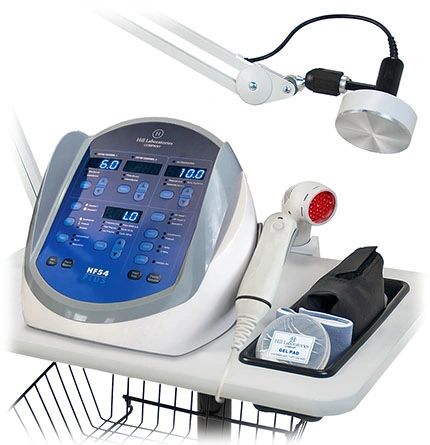 HF54 PLUS Hands-Free Ultrasound Therapy Unit with Interferential Muscle Stim and Premod Current