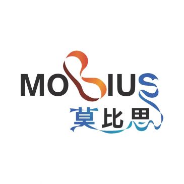 莫比乌斯风格的标志设计。