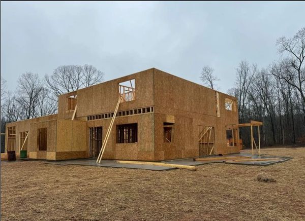 First week of framing