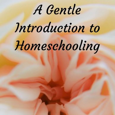 Parent help - A Gentle Introduction to Homeschooling; homeschool for beginners; PreK parent resource