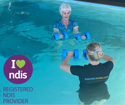 Hydrotherapy with an exercise physiologist 