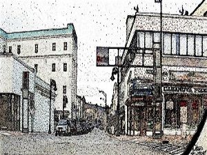 Art-Front & Park,, Plainfield New Jersey USA