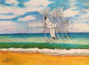 Jersey Shore Vibes Art