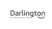 Logo of Darlington Building Society with a smiling curve.
