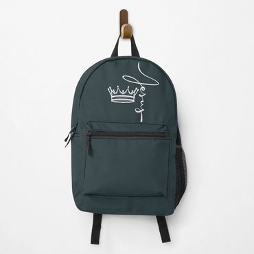  Elegant Christian Crown Design Backpack