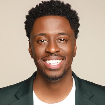 Professional  gentleman  with a huge 
bright smile.