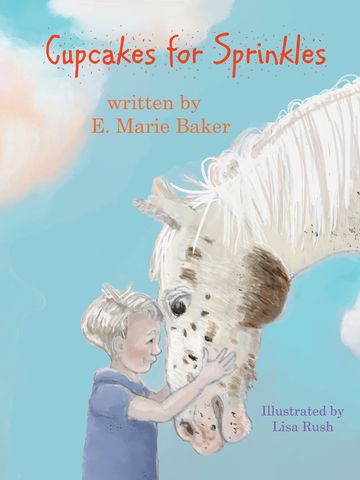 Book cover showing a boy and a horse touching noses.
