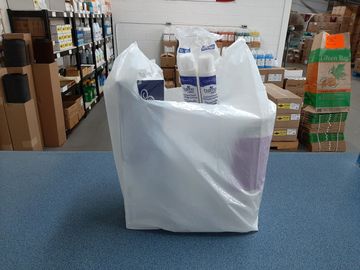 plastic shopping bag