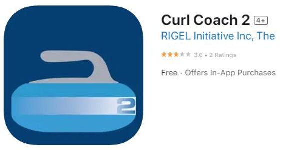 App icon for Curl Coach 2 curling training app by RIGEL Initiative Inc.