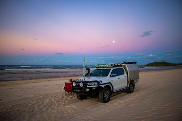 Waddy point sunset