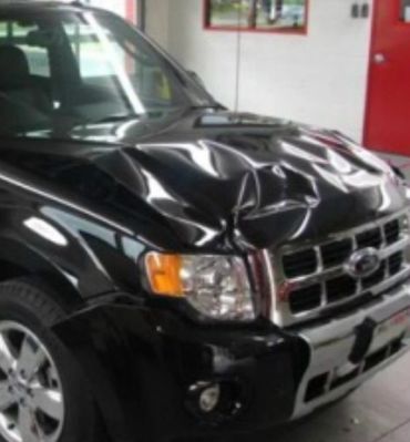 not repairable with Paintless Dent Repair
