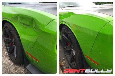 The Dent Bully Extreme Paintless Dent Repair, Major damage dent repair for rapper Offset