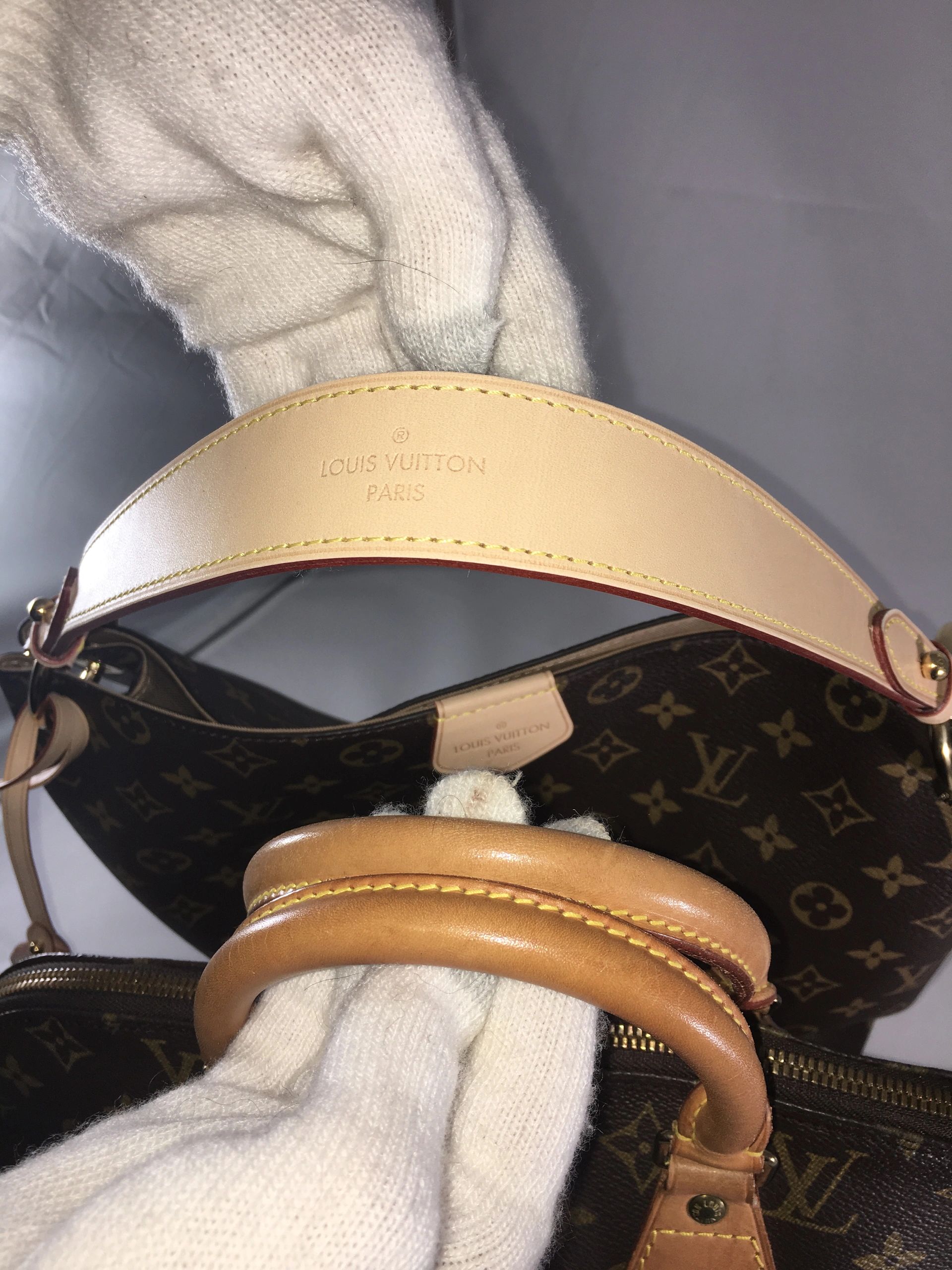 patina lv leather