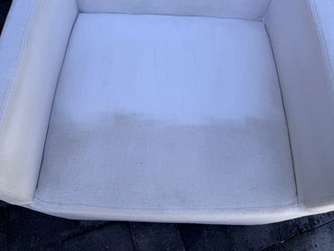 Henderson couch cleaning - "during"