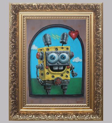"Sponge Todd Iron Pants" No.11
Cute & Weird | Surreal Visions Cyborg Sponge Bob Pop Art