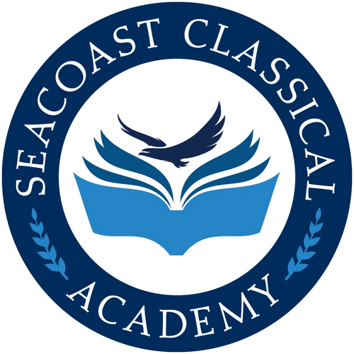 The Seacoast Classical Academy logo, depicting our dedication to classical learning and freedom.