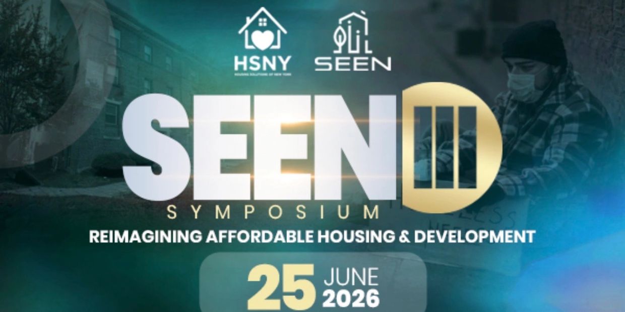 SEEN Symposium on reimagining affordable housing and development, June 25, 2026.