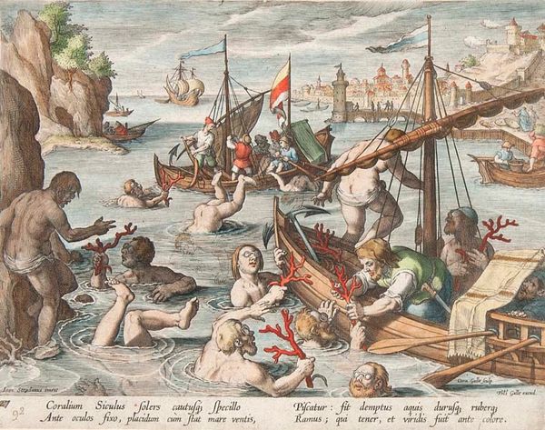 Red Coral Divers in the 17th Century