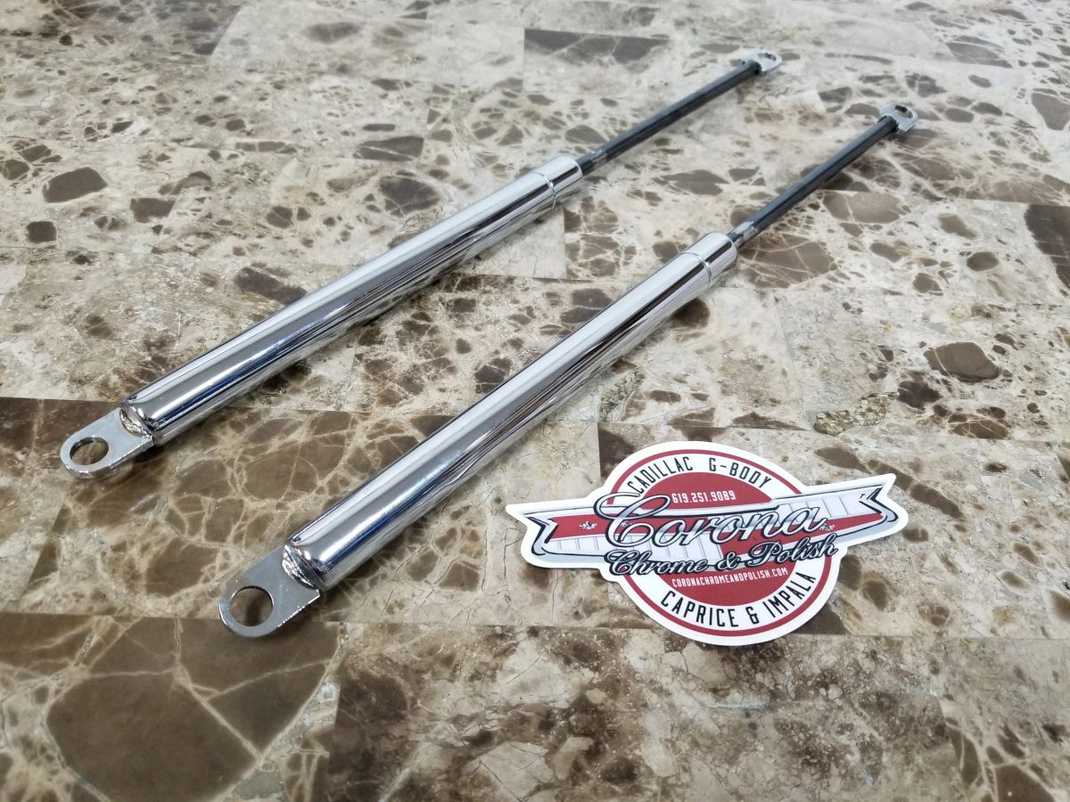 Hood Lift Support Shocks For 1984-1988 For Chevrolet For Corvette Easy Installation Durable Construction Perfect For Fit