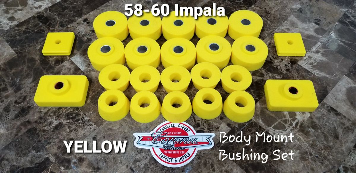 Body Mount Bushing Set 5860 Impala