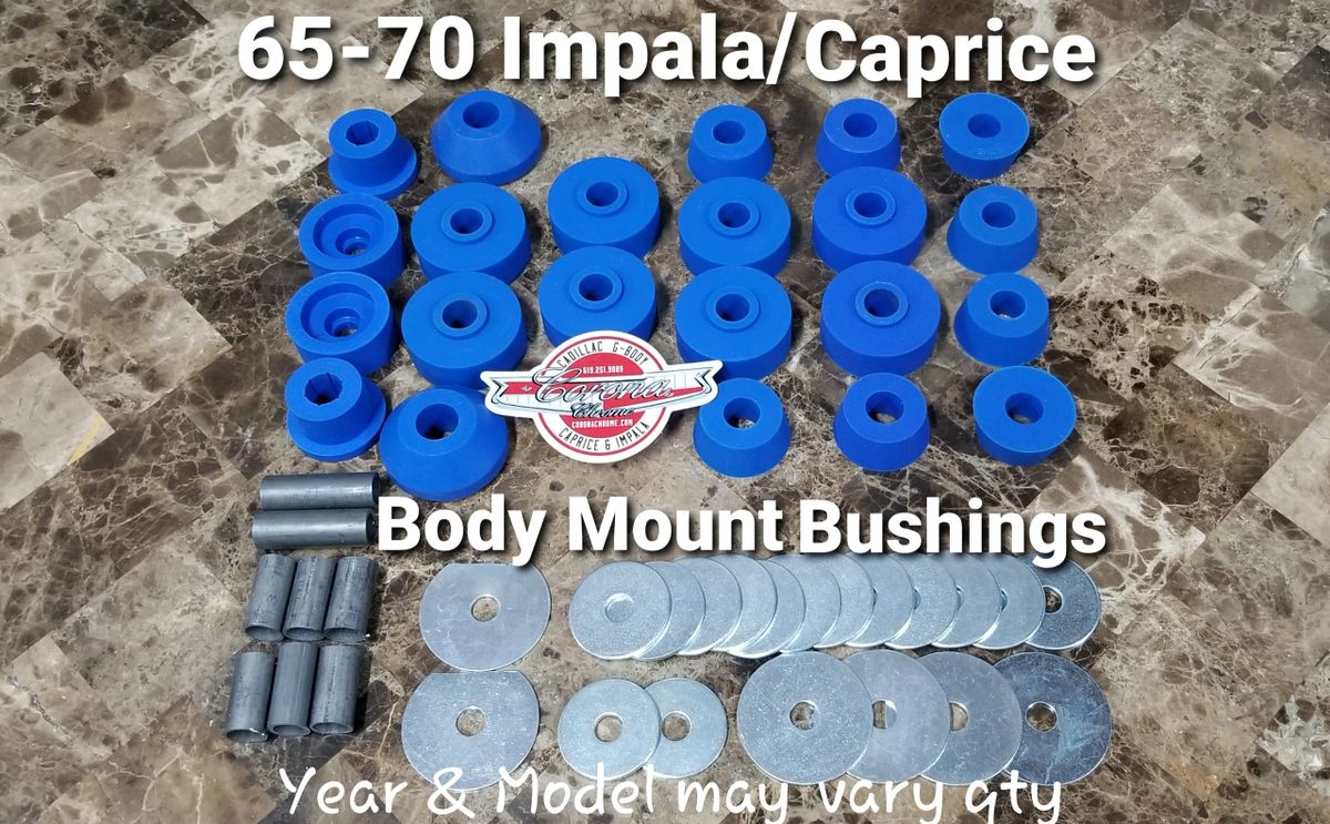 Whiteline Body Mount Bushing Set - Ford Bronco 1966-1977